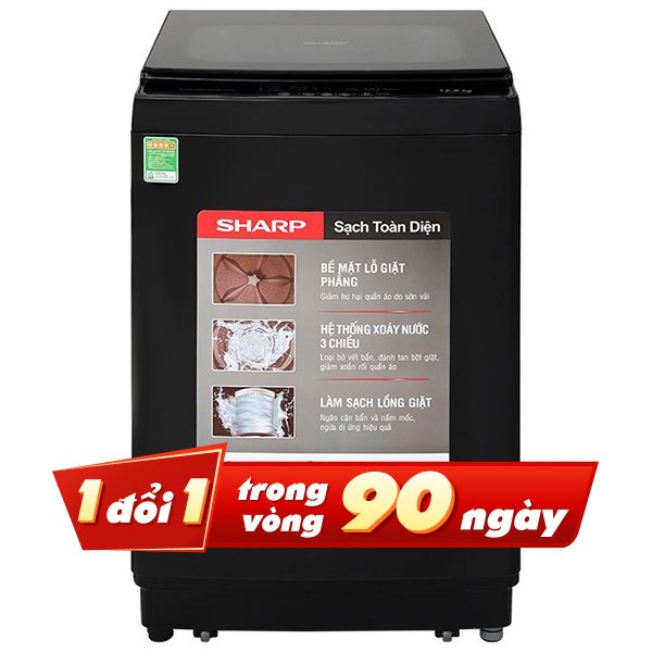 Sharp 12.5 Kg ES-TM125CN-BK