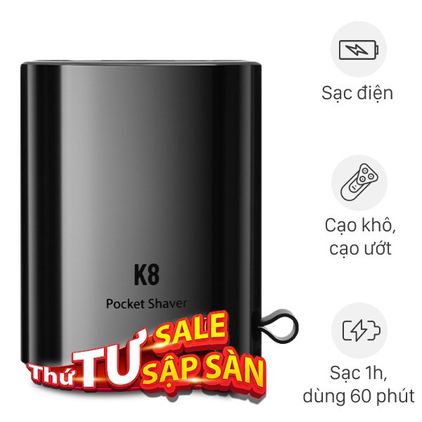 Máy cạo râu khô và ướt Enchen K8