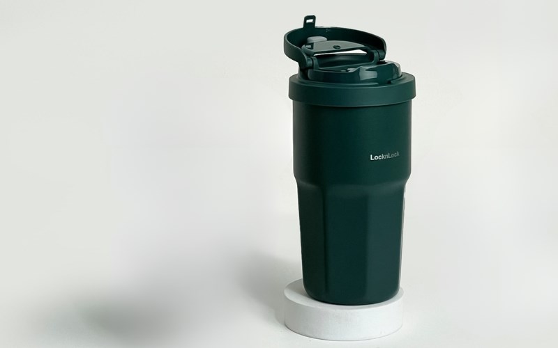 B&igrave;nh giữ nhiệt Lock&Lock Vacuum Coffee Tumbler LHC3329DGRN