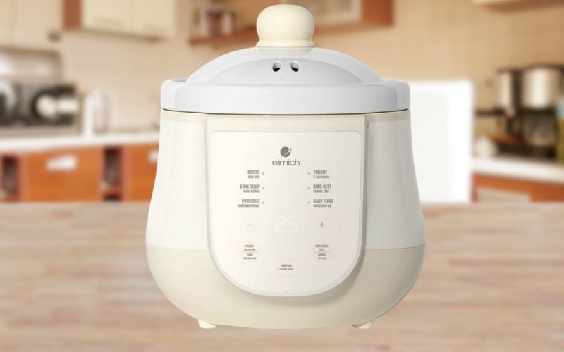 Nồi nấu chậm Elmich 1 l&iacute;t SCE-8524OL