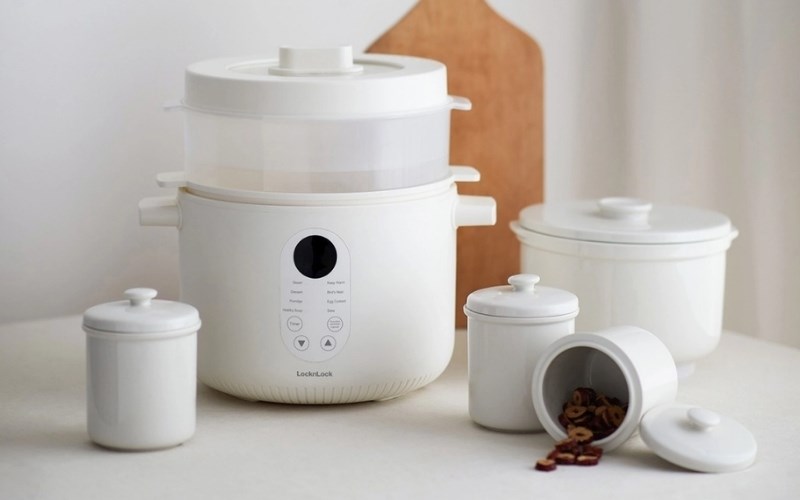 Nồi nấu chậm Lock&Lock 2.5 l&iacute;t EJP164IVY