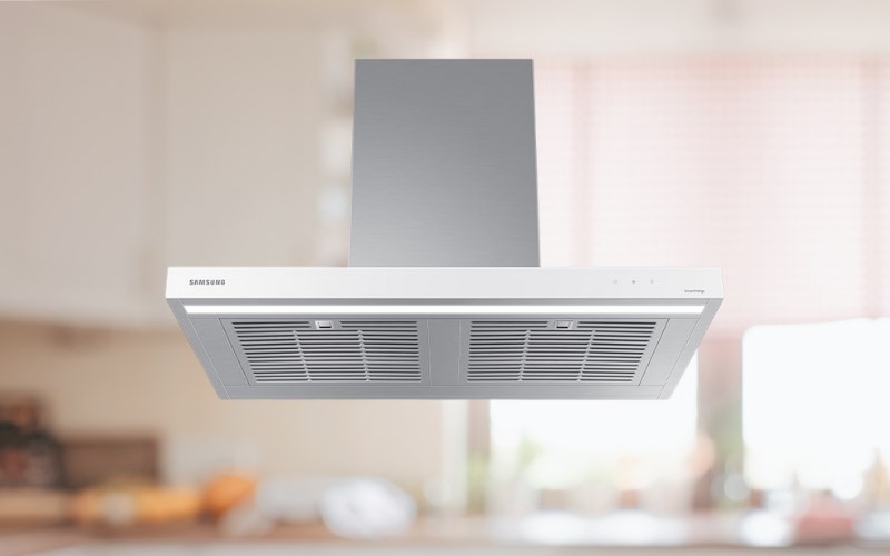 M&aacute;y h&uacute;t m&ugrave;i &aacute;p tường Samsung Bespoke NK36CB665WWHSV