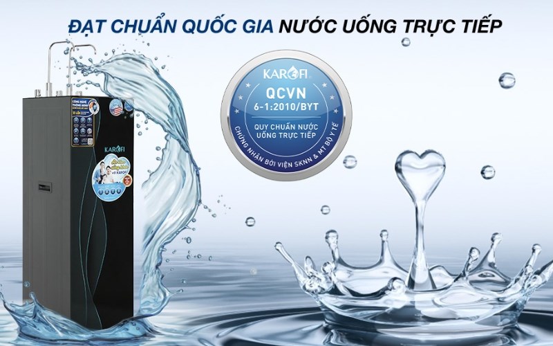 M&aacute;y lọc nước RO n&oacute;ng nguội lạnh Karofi KAD-X68 