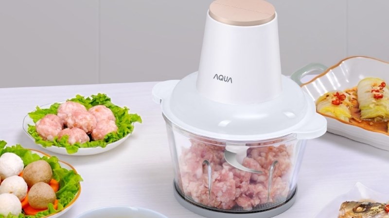 M&aacute;y xay thịt đa năng AQUA AQS-GGS201R(W)-VN 240W 1.8 l&iacute;t