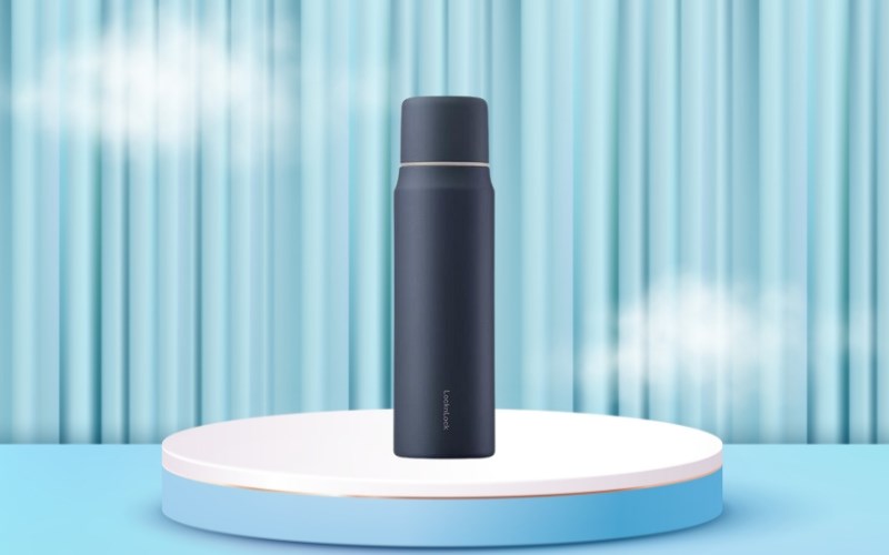 Bình giữ nhiệt inox 505 ml Maman Cup Vacuum Bottle Lock&Lock LHC1487NVY