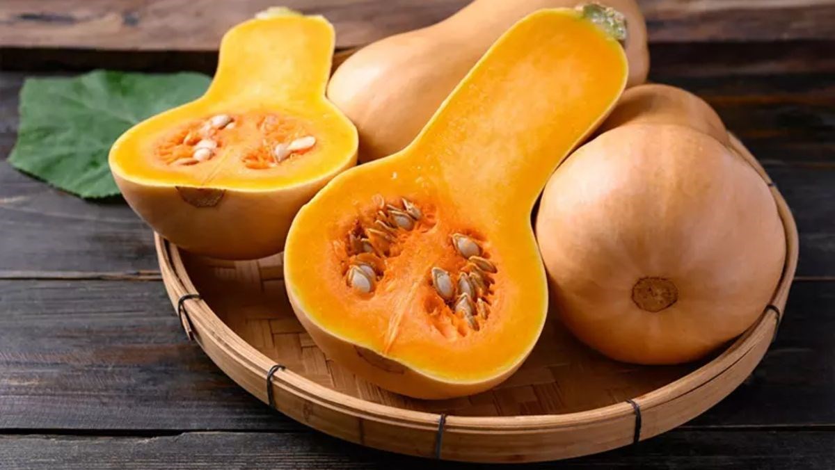 Nguyên liệu món ăn bí đỏ luộc