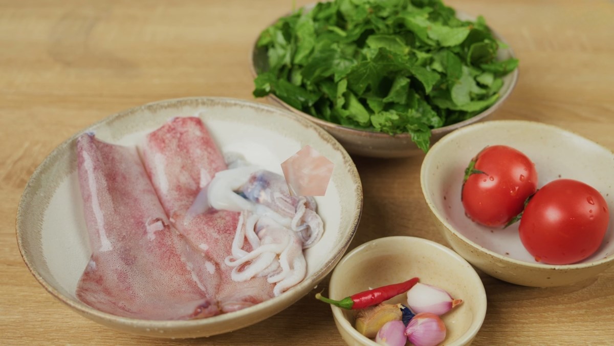 Nguyên liệu món ăn cách làm lá vông vang nấu canh chua