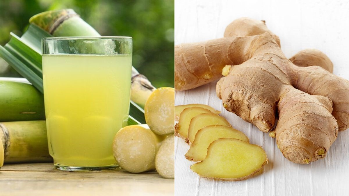 Nguyên liệu món ăn nước mía gừng