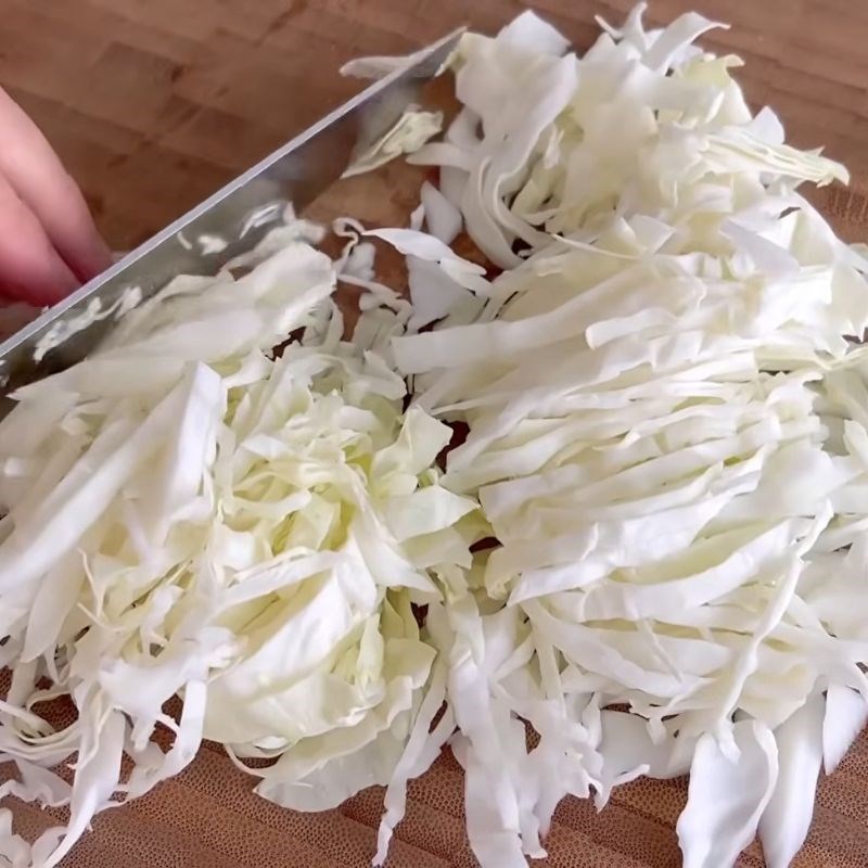 Bước 1 Sơ chế rau củ quả tươi Gỏi chay ngũ sắc