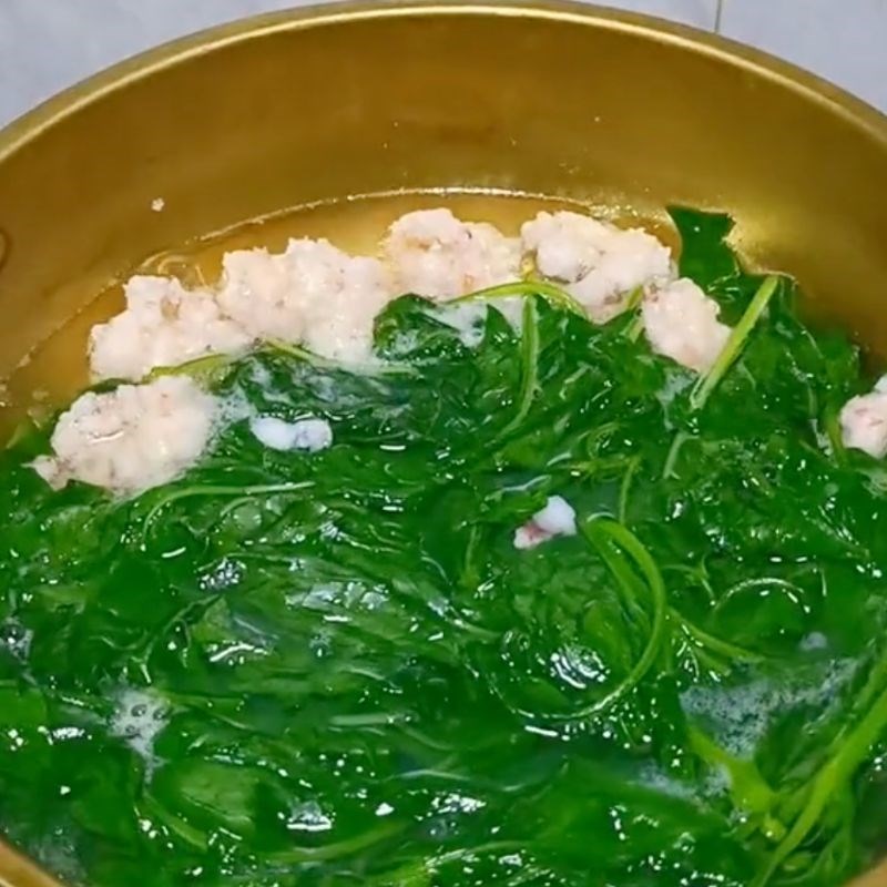 Bước 4 Thành phẩm Rau tầm bóp nấu canh