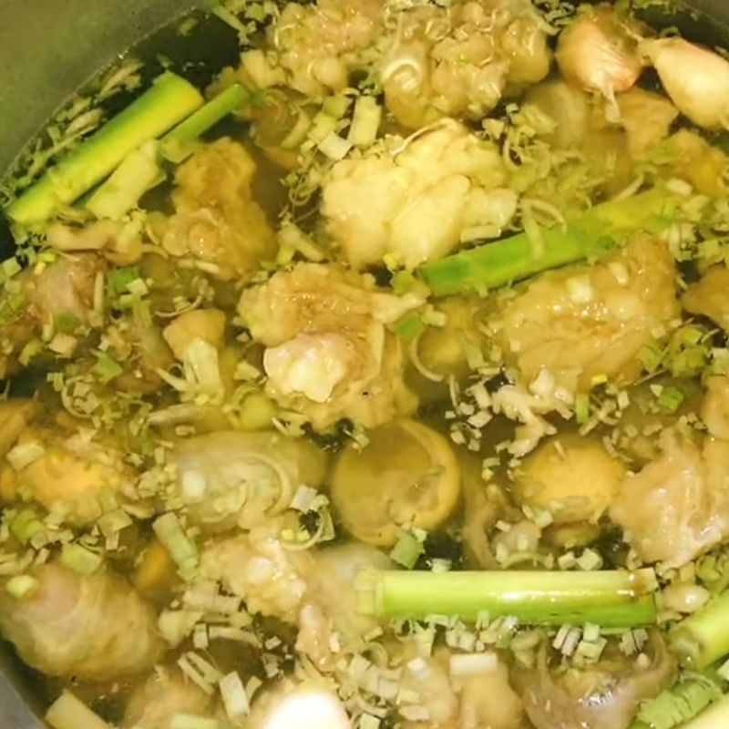 Bước 2 Hầm lẩu pín bò Lẩu pín bò