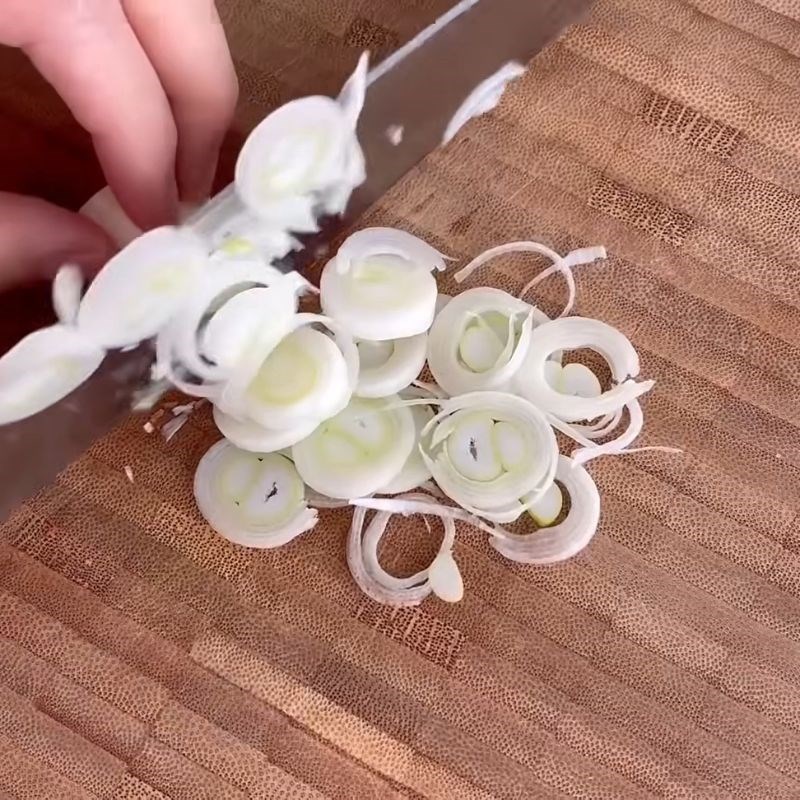 Bước 2 Chuẩn bị nhân gỏi chay Gỏi chay ngũ sắc