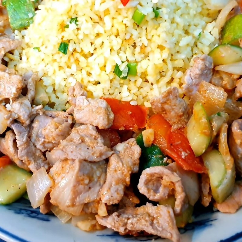 Bước 5 Thành phẩm Cơm chiên bò xào