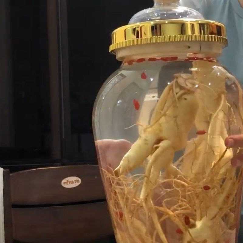 Bước 4 Bảo quản và sử dụng rượu nhung hươu Nhung hươu ngâm rượu