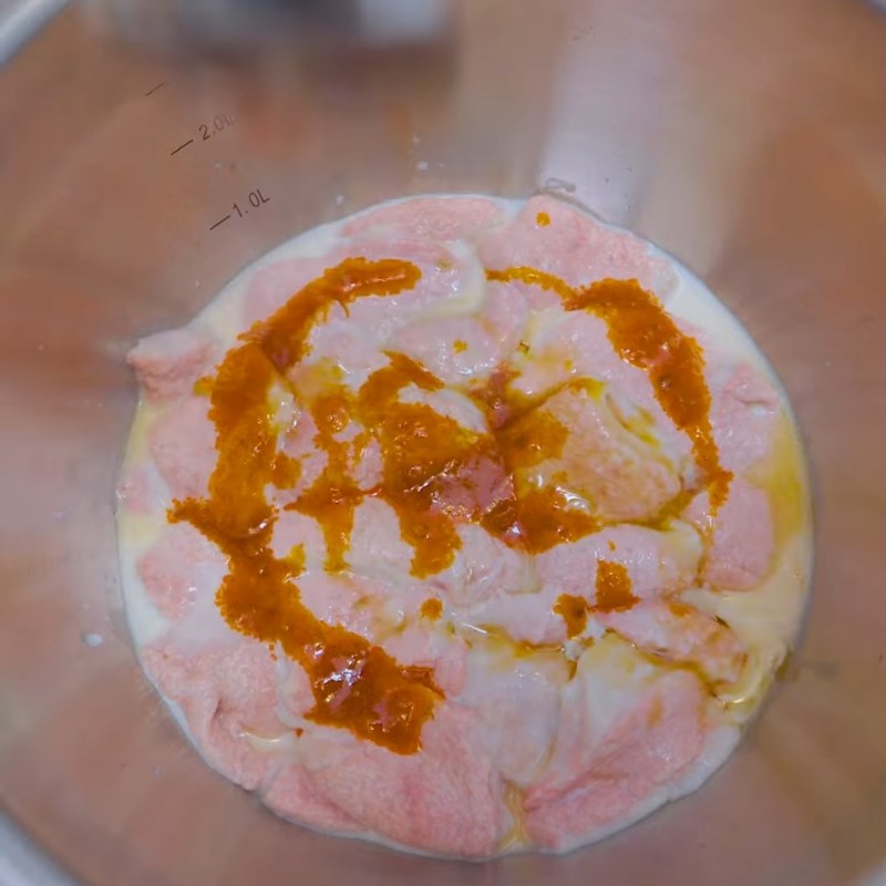 Bước 2 Cách ướp nầm lợn nướng chao đậm đà Nầm lợn nướng chao bằng nồi chiên không dầu