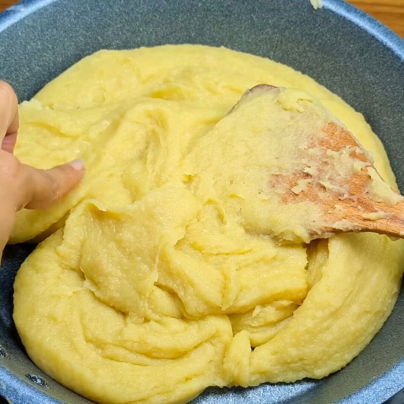 Bước 3 Chế biến nhân đậu xanh Bánh ít bột năng