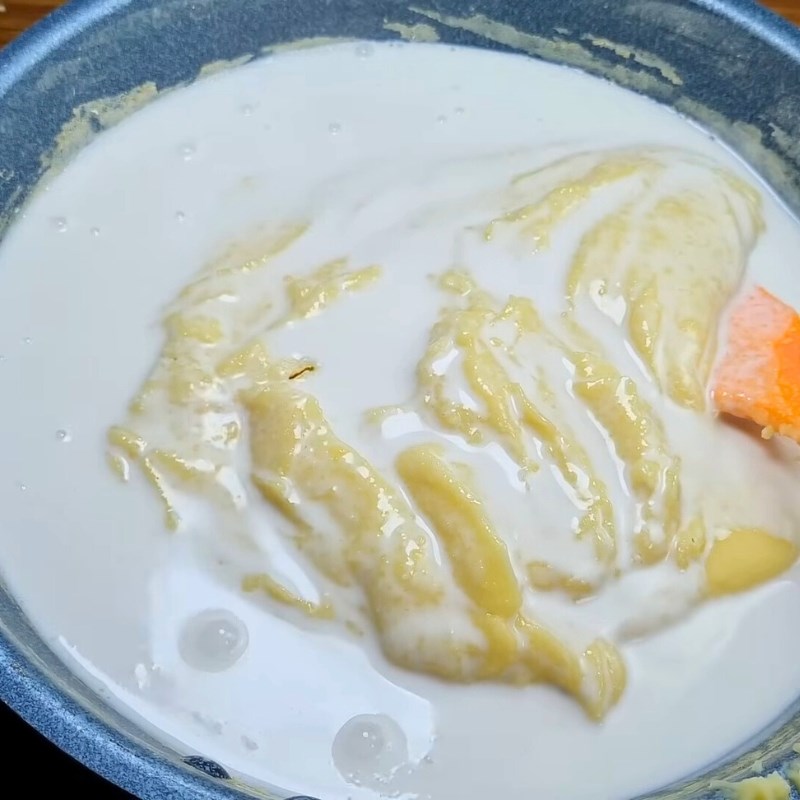 Bước 3 Chế biến nhân đậu xanh Bánh ít bột năng