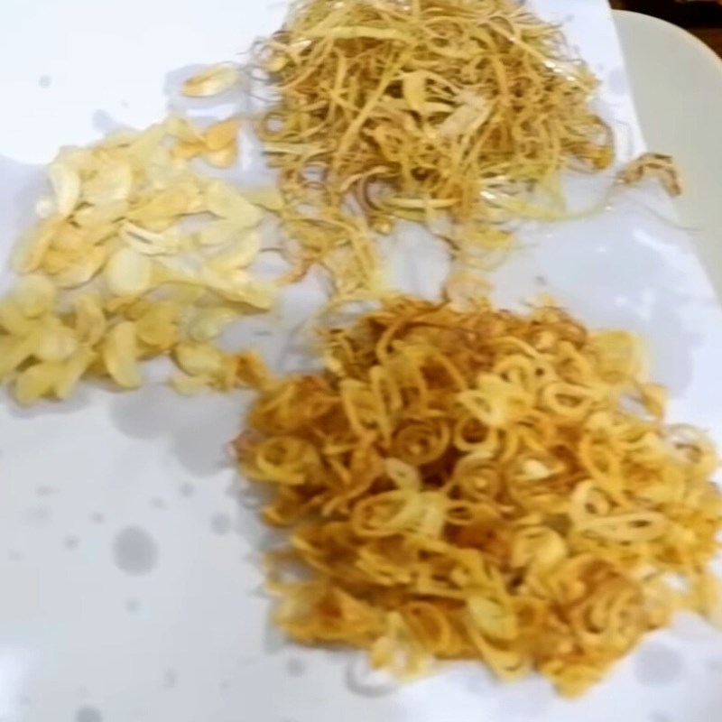 Bước 4 Chiên các nguyên liệu phụ Ba ba rang muối