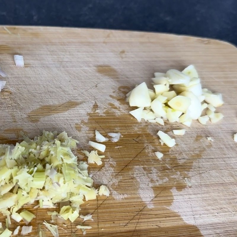 Bước 2 Chuẩn bị hỗn hợp gia vị ướp cá nướng Cá rô phi nướng nồi chiên không dầu