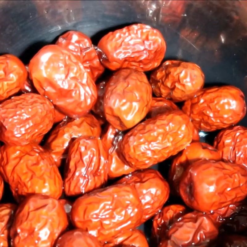 Bước 1 Chuẩn bị nguyên liệu làm mứt táo đỏ Mứt táo đỏ