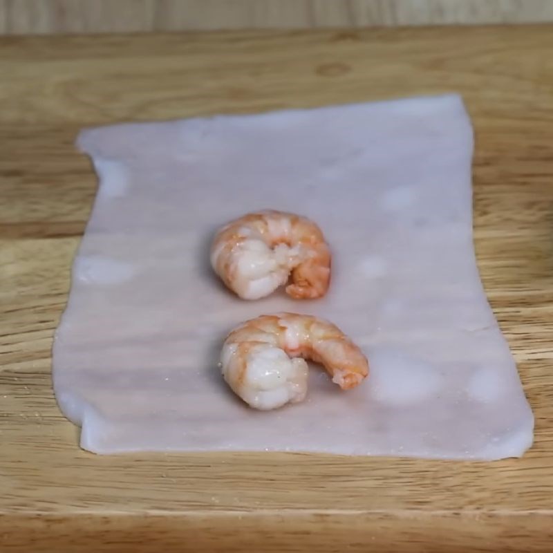 Bước 6 Cuộn bánh cuốn tôm Bánh cuốn Hong Kong