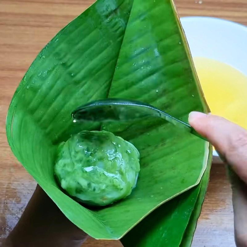 Bước 5 Gói bánh ít bột năng Bánh ít bột năng