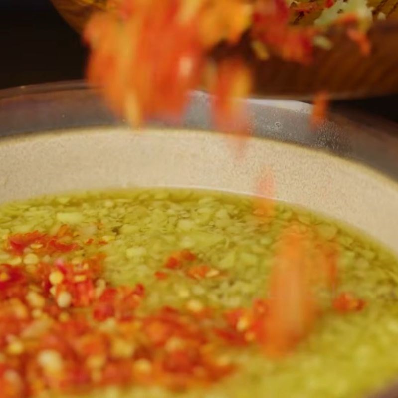 Bước 3 Hoàn thành mắm gừng chấm vịt Nước chấm vịt luộc