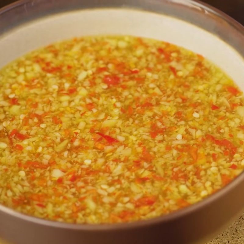 Bước 3 Hoàn thành mắm gừng chấm vịt Nước chấm vịt luộc