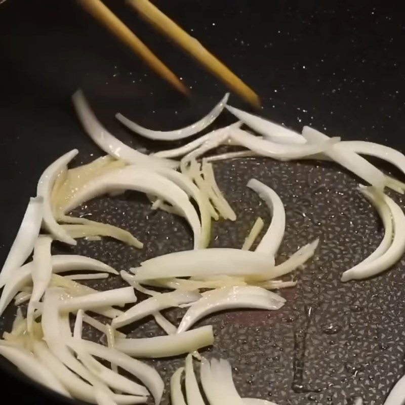 Bước 5 Hoàn thành món hủ tiếu xào Hủ tiếu xào bò