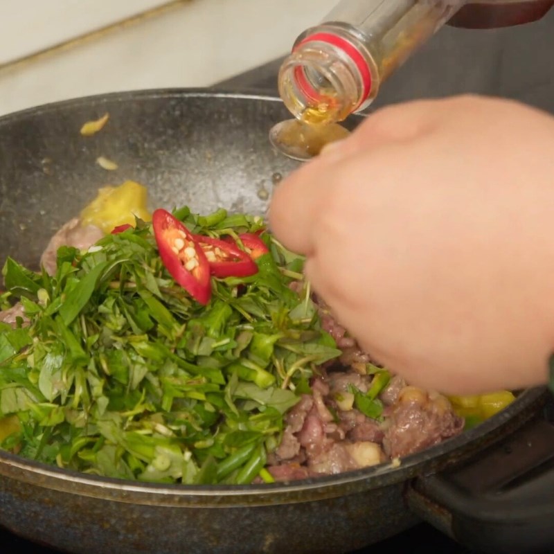 Bước 5 Hoàn thành món thịt bò xào khế Thịt bò xào khế