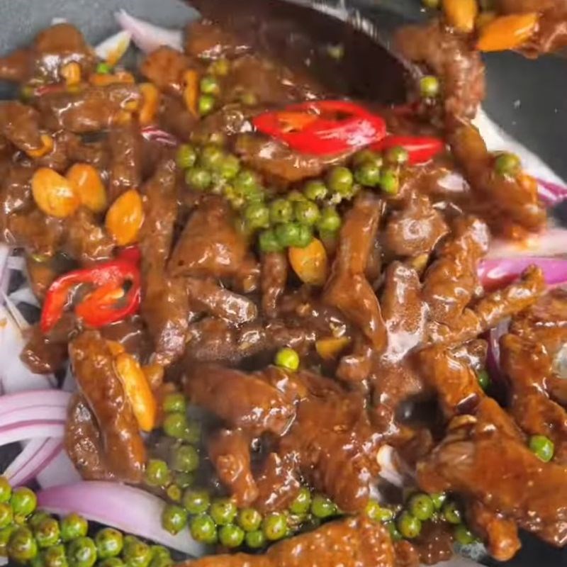 Bước 5 Hoàn thành món trâu cháy tỏi Trâu cháy tỏi