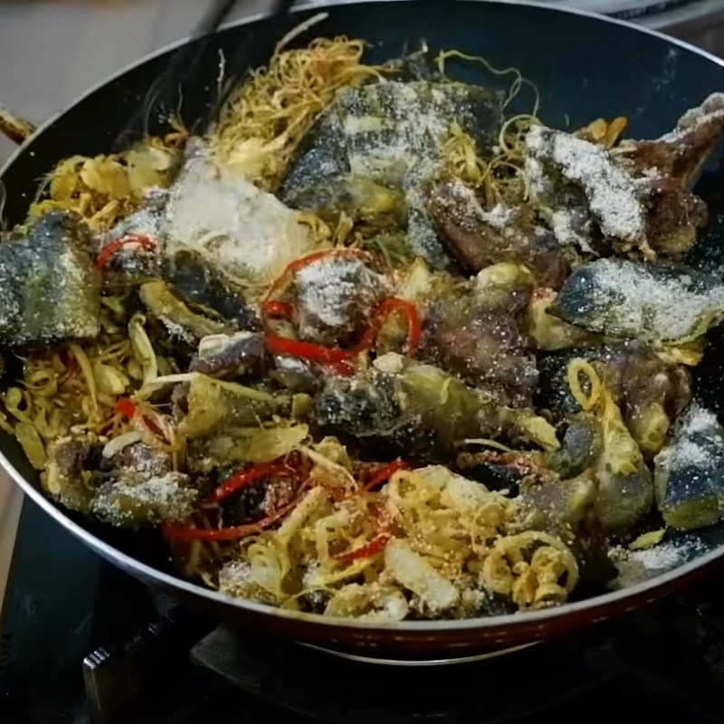 Bước 6 Làm ba ba rang muối ngon Ba ba rang muối