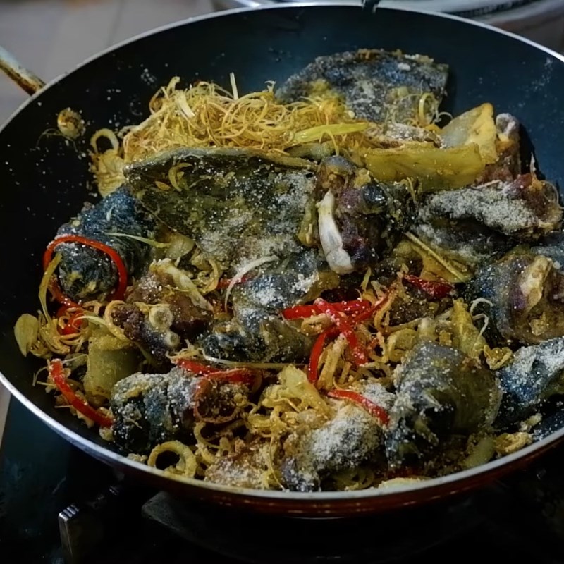 Bước 6 Làm ba ba rang muối ngon Ba ba rang muối