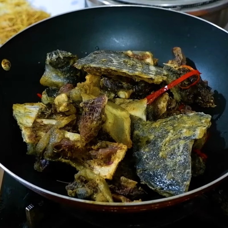 Bước 6 Làm ba ba rang muối ngon Ba ba rang muối