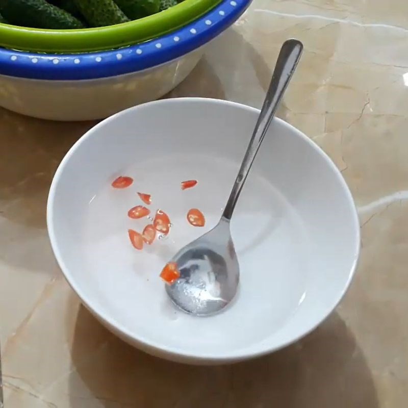 Bước 2 Làm nước ngâm Dưa bao tử muối