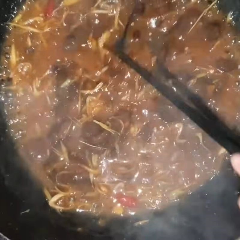 Bước 2 Làm sốt me Ngao xào me