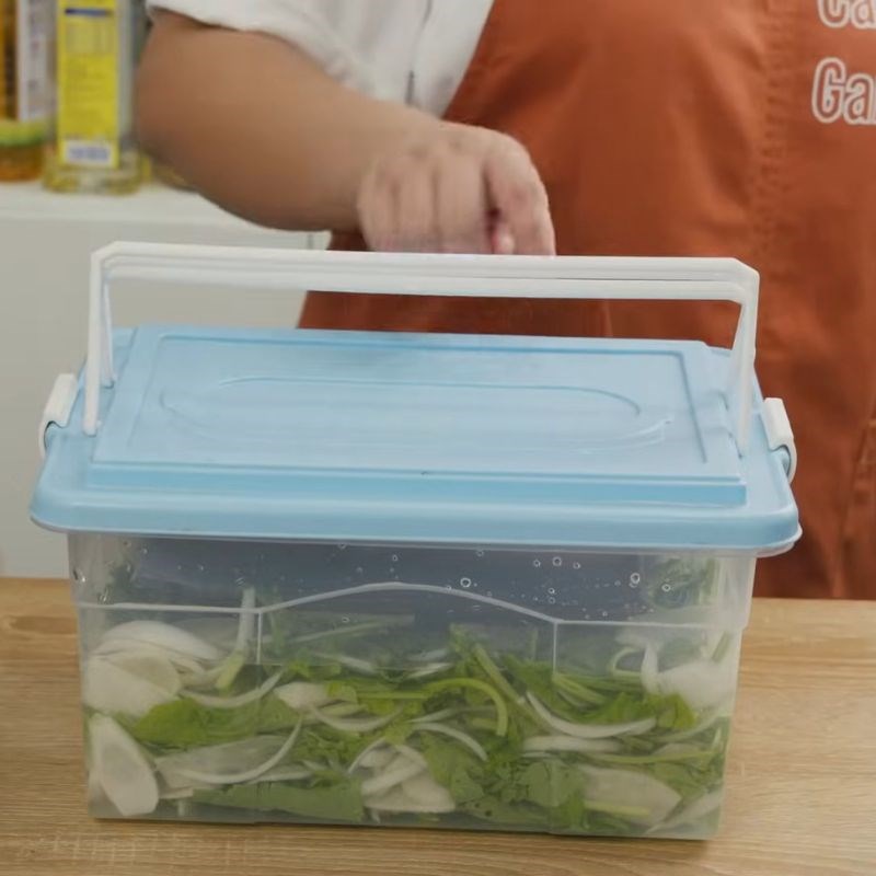 Bước 3 Muối dưa củ cải Muối dưa củ cải