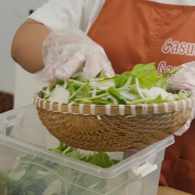 Bước 3 Muối dưa củ cải Muối dưa củ cải