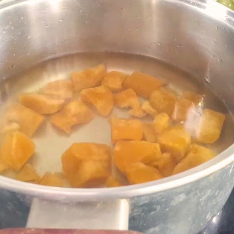 Bước 4 Nấu nước đường gừng Chè lủm chủm