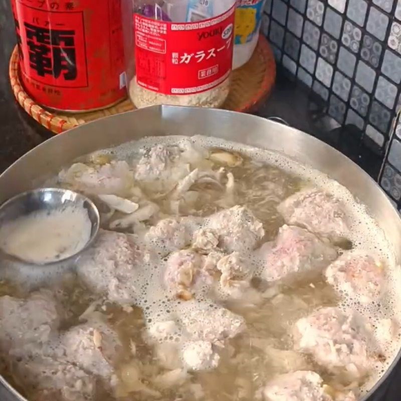 Bước 5 Nấu nước lèo bánh canh cá bã trầu Bánh canh cá bã trầu