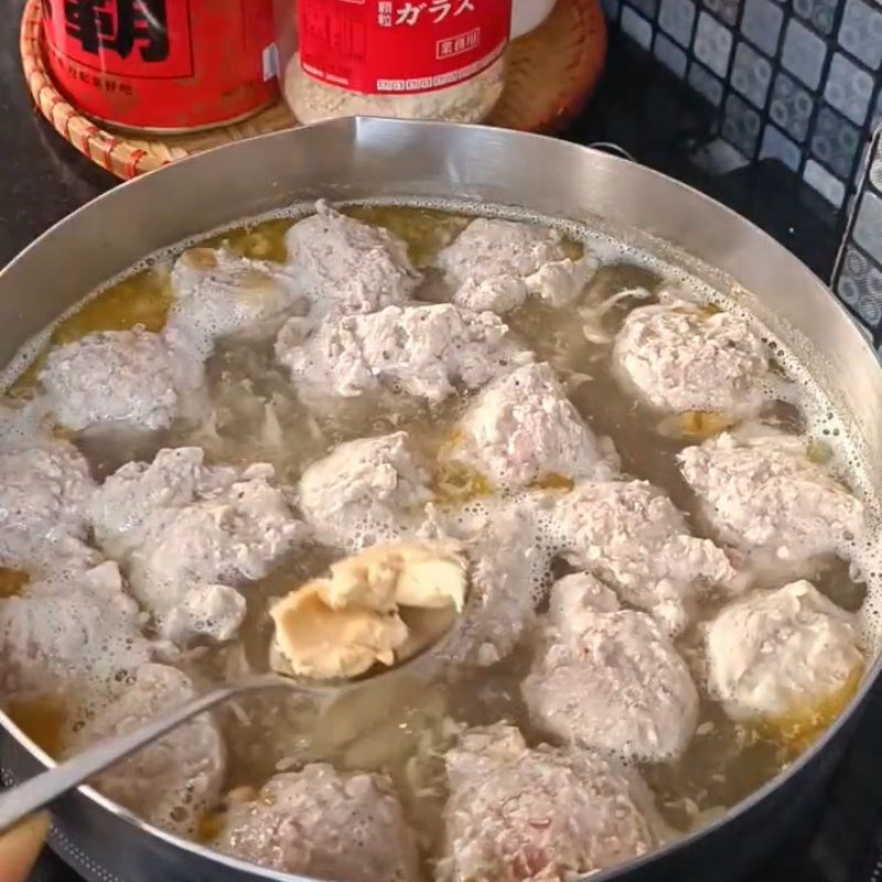 Bước 5 Nấu nước lèo bánh canh cá bã trầu Bánh canh cá bã trầu