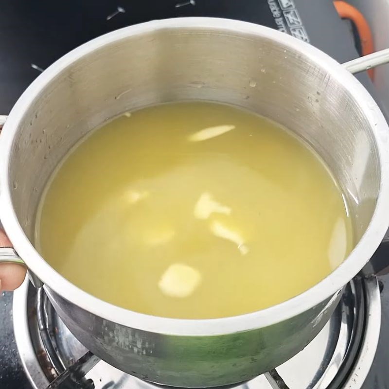 Bước 2 Nấu nước mía gừng Nước mía gừng