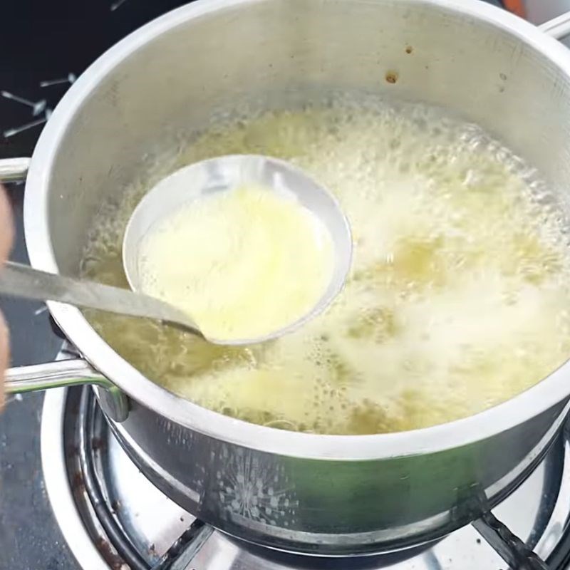 Bước 2 Nấu nước mía gừng Nước mía gừng