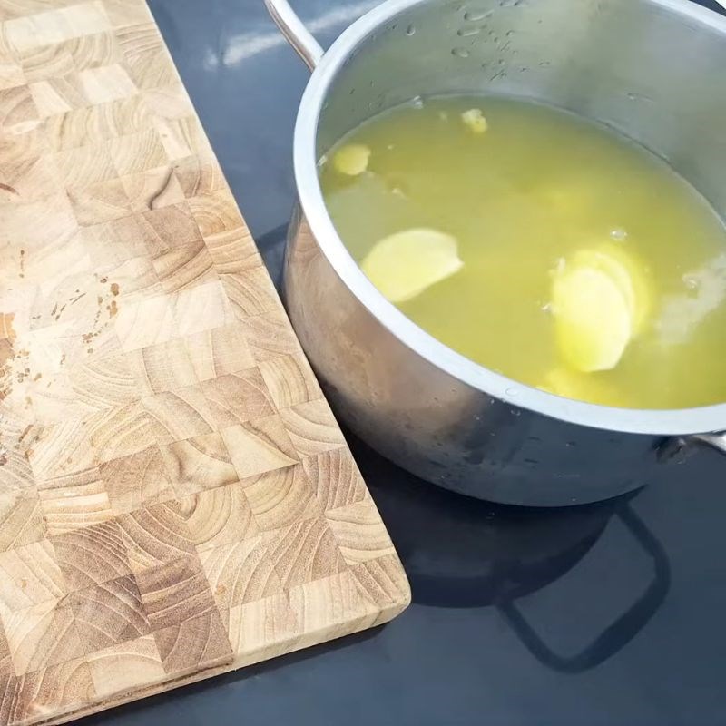 Bước 2 Nấu nước mía gừng Nước mía gừng
