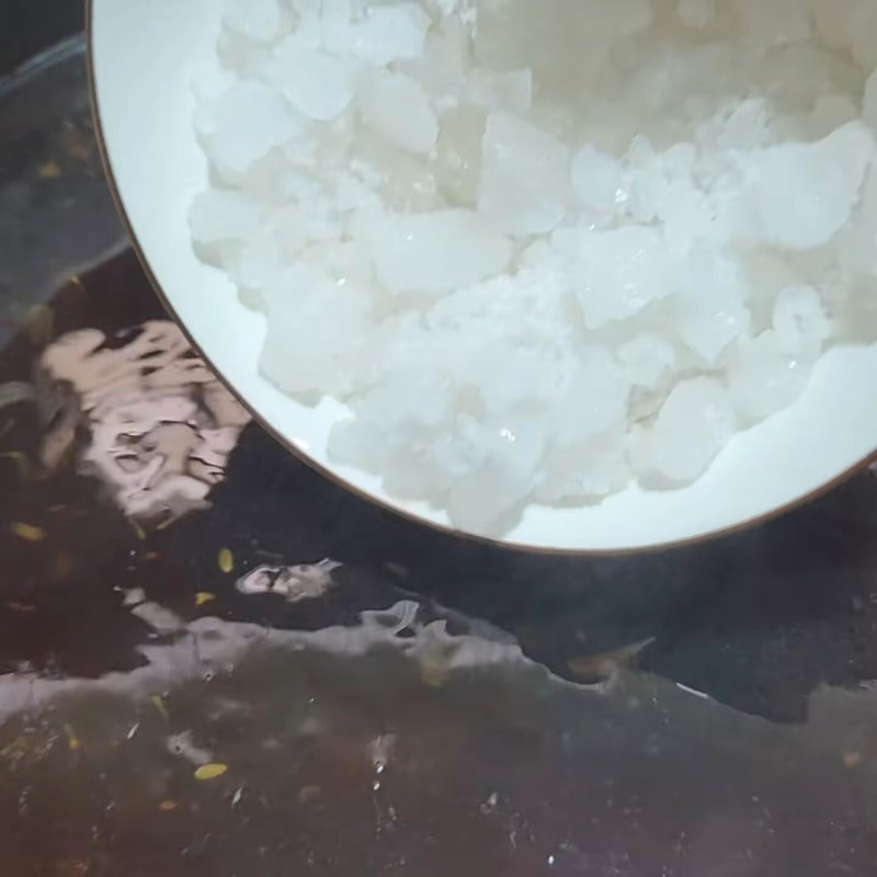 Bước 2 Nấu nước sâm Sâm lạnh