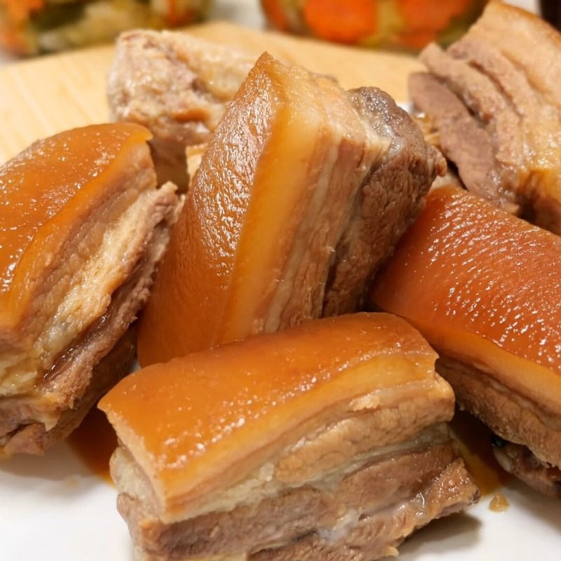 Bước 6 Ngâm thịt ba chỉ và bảo quản Thịt ngâm mắm miền Trung