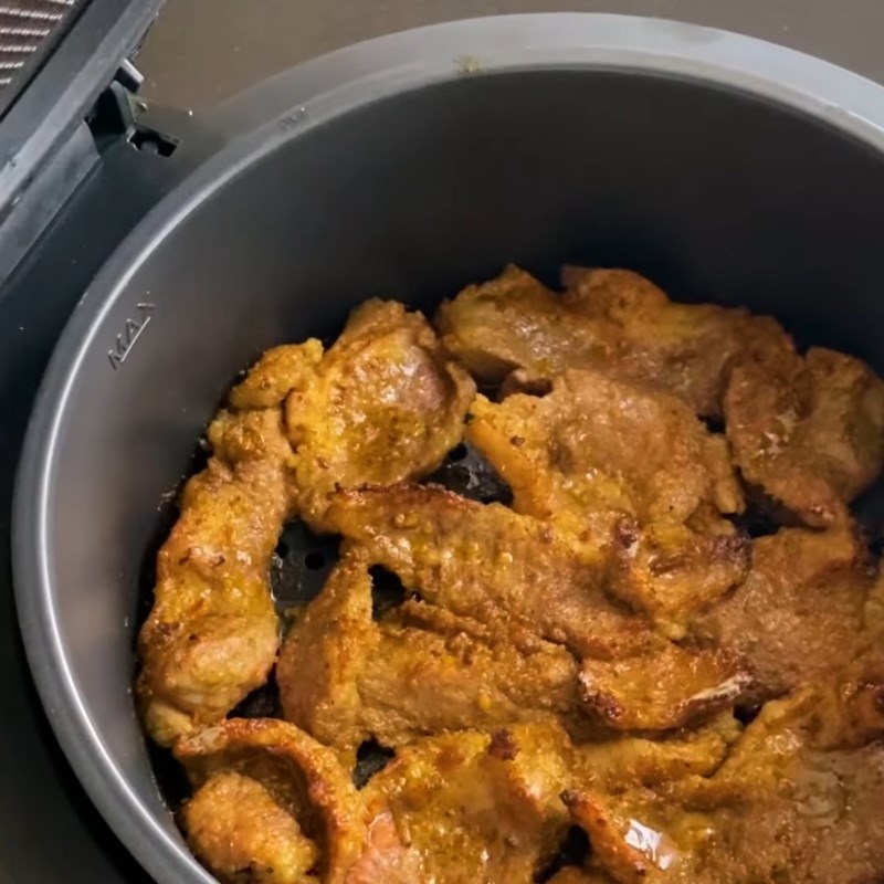 Bước 3 Nướng nầm lợn bằng nồi chiên không dầu Nầm lợn nướng ngũ vị bằng nồi chiên không dầu