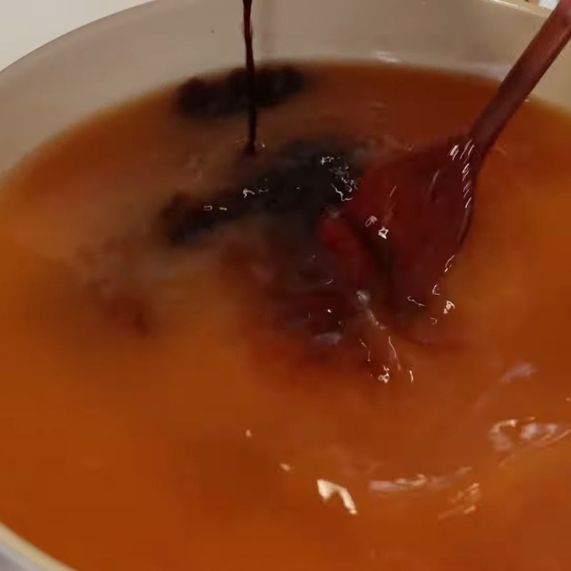 Bước 2 Nấu bánh gạo tokbokki Tokbokki chả cá