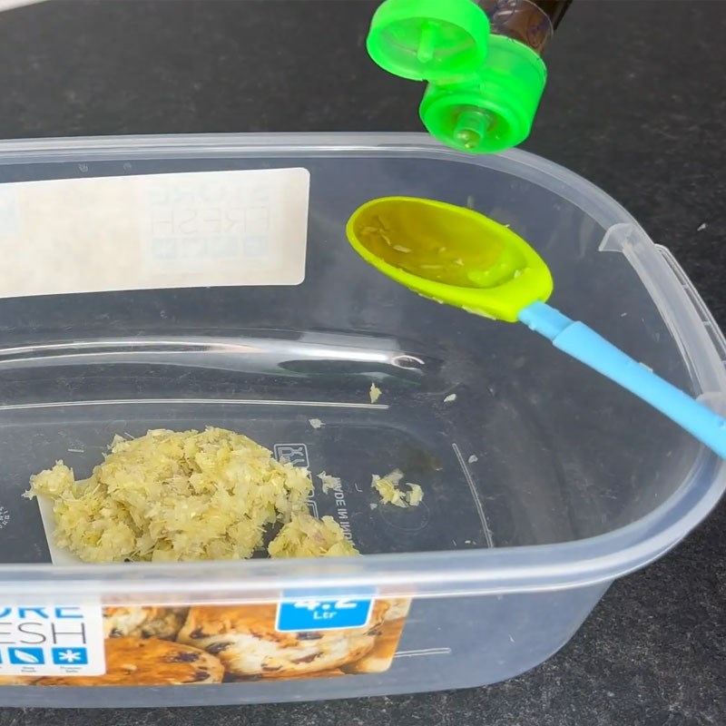 Bước 3 Pha sốt ướp cá rô phi nướng Cá rô phi nướng nồi chiên không dầu