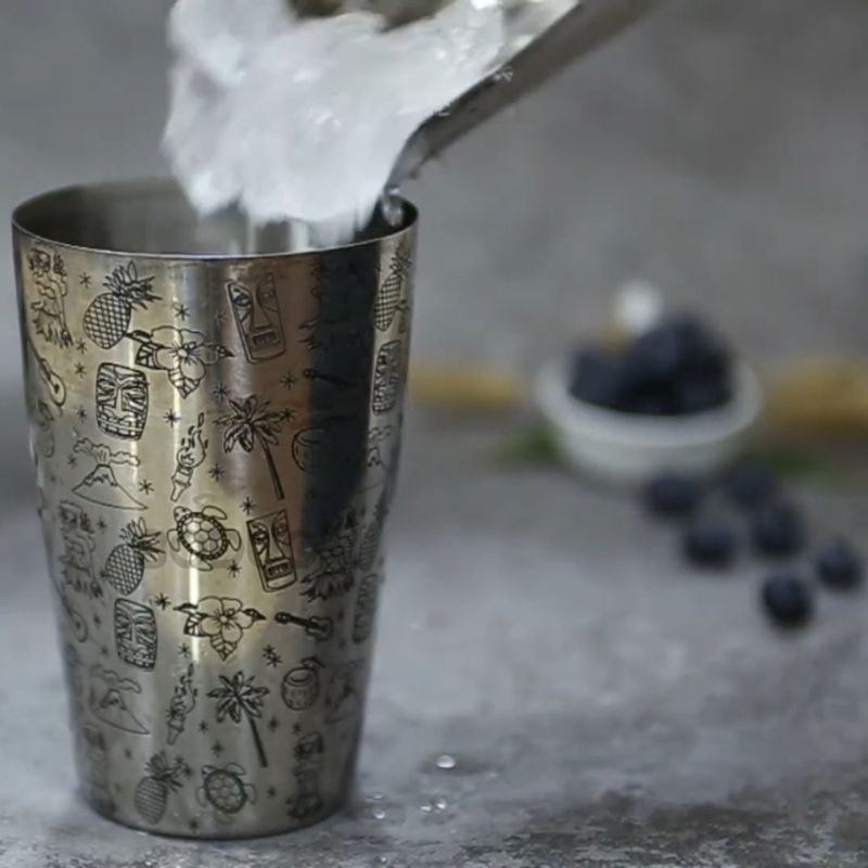 Bước 3 Pha trà chanh việt quất Trà chanh việt quất